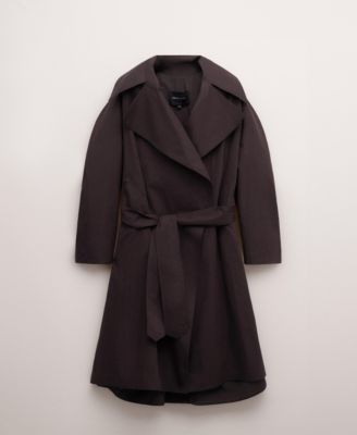 Women's Maxi Lapels and Belt Cotton Trenchcoat