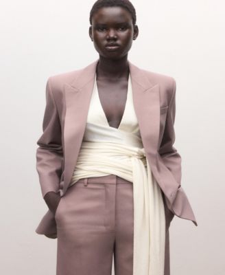 Women's Wool Suit Pants