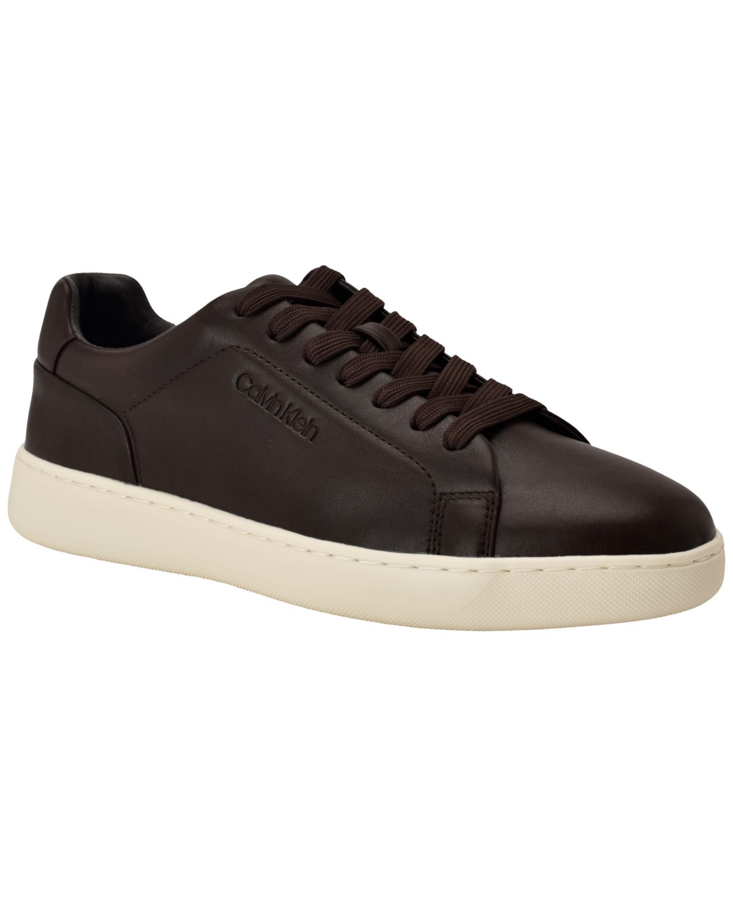Мужские кроссовки Calvin Klein Falconi Casual Lace-Up, цвет: Тёмный коричневый — фото 1