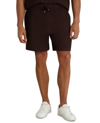 Men's Regular-Fit Textured Shorts
