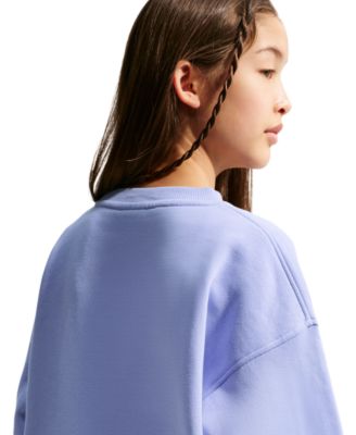 Sportswear Big Girls Club Fleece Oversized-Fit Sweatshirt 