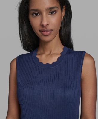 Women's Crew Neck Knit Top