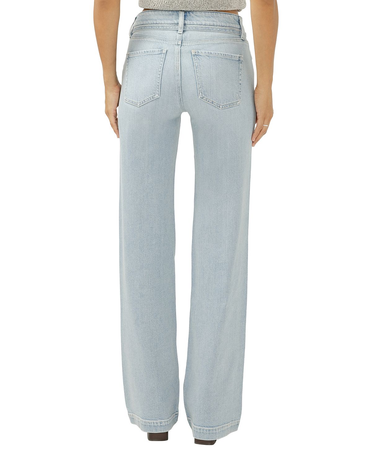 Silver Jeans Co. Women's Avery High-Rise Trouser Jeans view 4 — MAYCSS fashion products