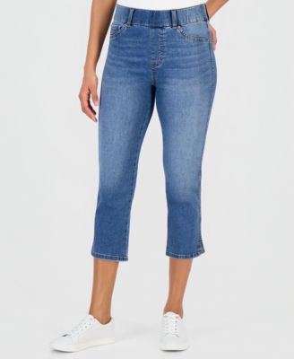 Women's High-Rise Shaping Capri Jeans