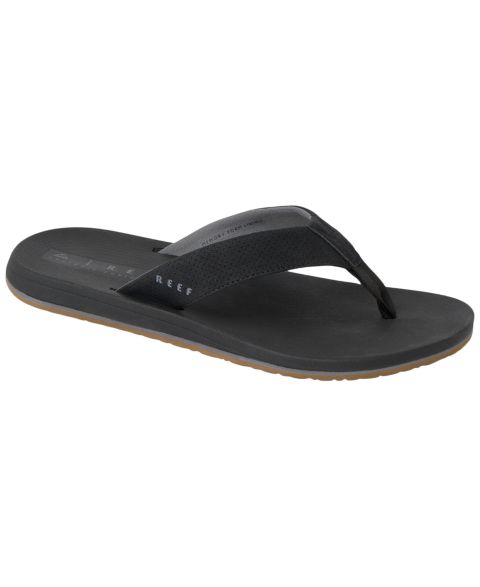 Мужские сандалии REEF The Nox Slip-On, цвет: Чёрный