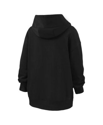 Women's Black Team USA Oversized Phoenix Fleece Hoodie