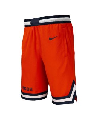 Men's Orange Virginia Cavaliers Dri-FIT Replica Basketball Shorts