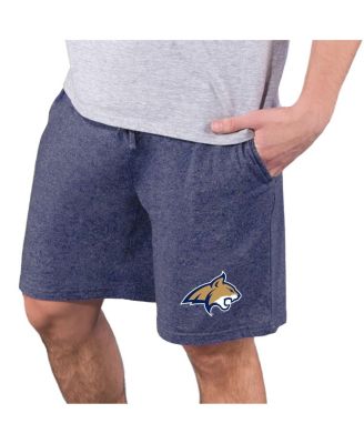 Men's Navy Montana State Bobcats Quest Knit Jam Shorts