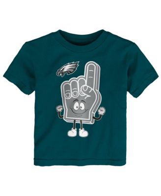 Baby Boys and Girls Midnight Green Philadelphia Eagles Handy Man T-Shirt