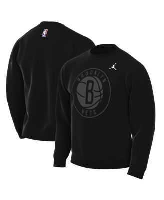 Men's Black Brooklyn Nets Statement Edition Sweatshirt