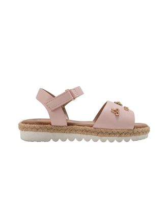 Little Girls Girl's  Fashion Sandals – Dressy Shoes with Playful Charm Details