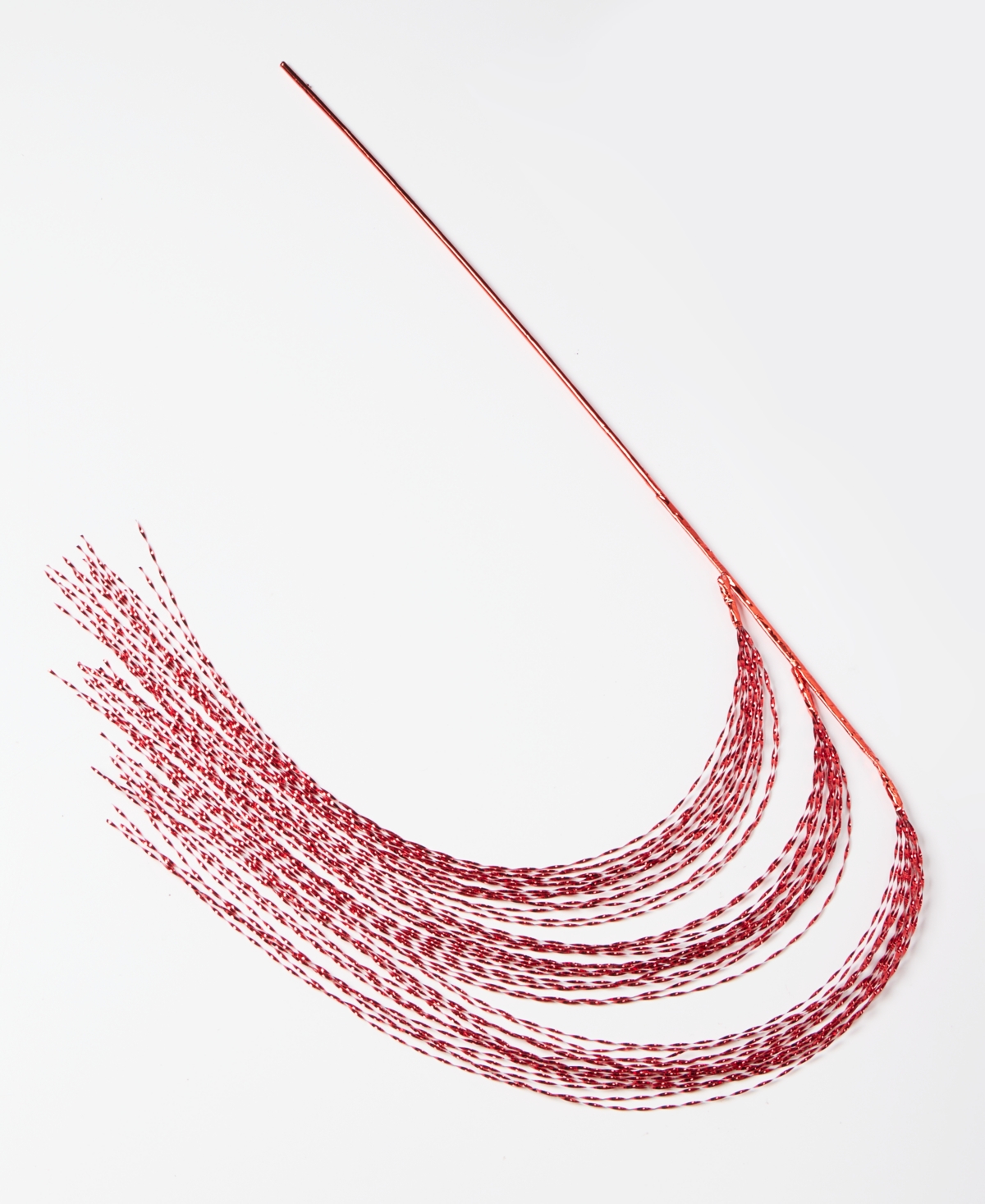 Holiday Lane Red Cascade Pick Ornament, Macy's Exclusive