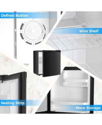 1.6 Cu. Ft. Compact Refrigerator with Chiller Compartment