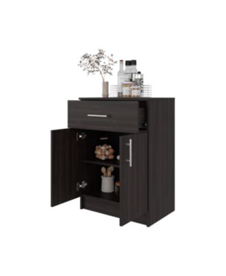 Cope kitchen Pantry in melamine with 2 doors and 1 drawer