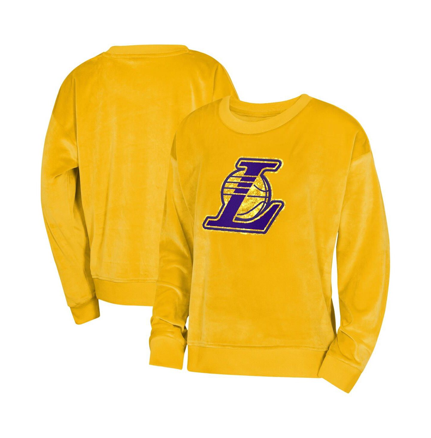 Детская толстовка Outerstuff Gold Los Angeles Lakers Step Back — фото 1