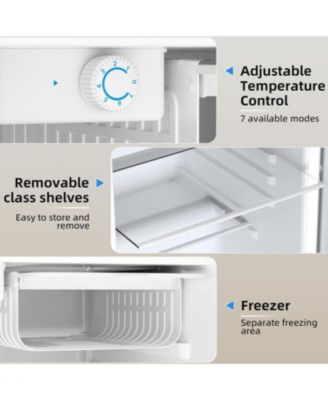 2.5 Cu. Ft. Compact Refrigerator with Chiller Compartment