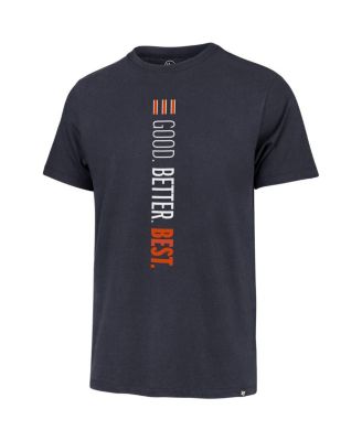 Men's Navy Chicago Bears Good. Better. Best. Franklin T-Shirt