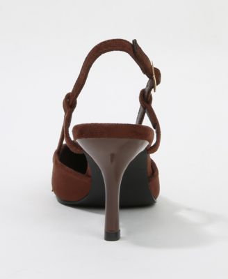 Women 's Carmella Pointed Toe Slingback Heels