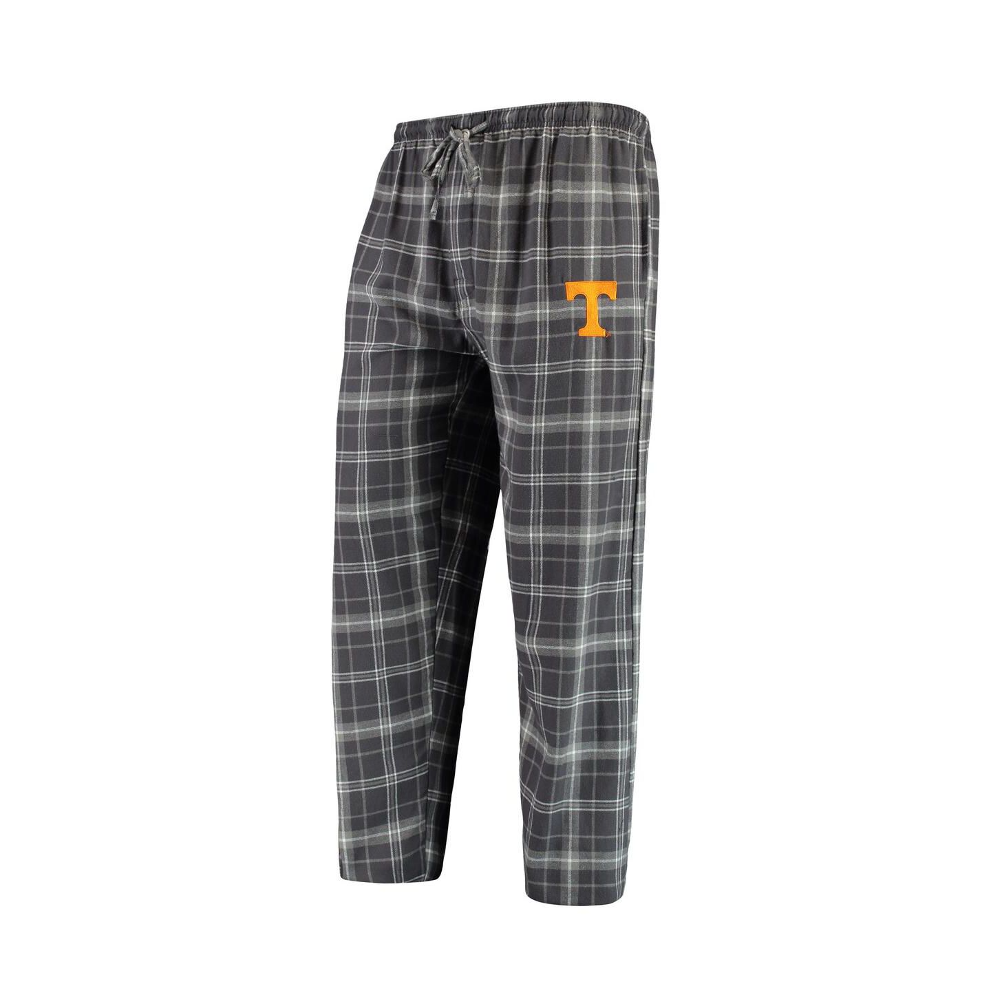 Мужские фланелевые брюки Concepts Sport Tennessee Volunteers Ultimate, Charcoal/Gray — фото 1