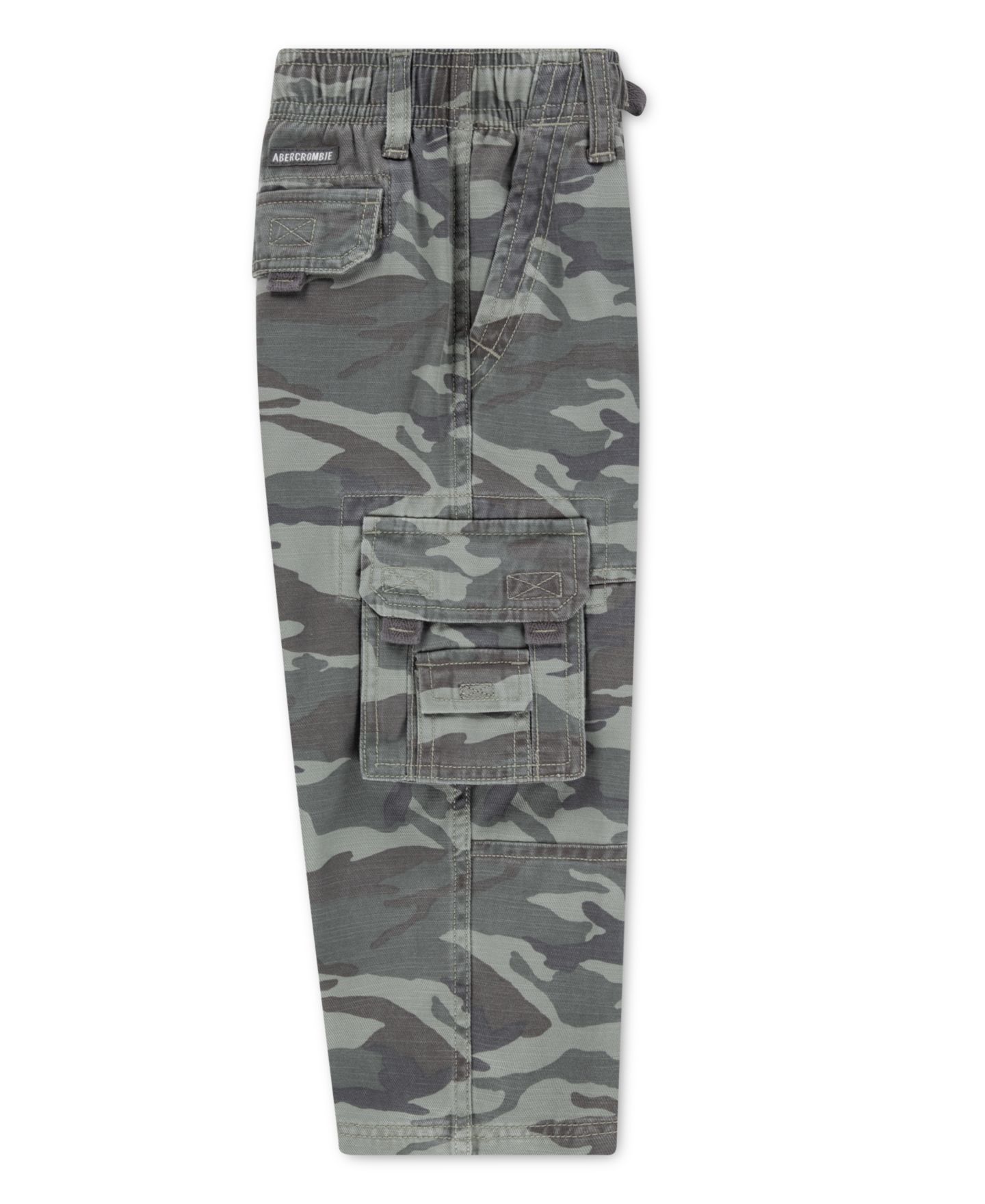 Брюки abercrombie kids Ultra Baggy Cargo Pants для мальчиков-малышей, цвет: Серый — фото 3