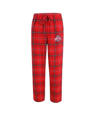 Men's Scarlet/Black Ohio State Buckeyes Ultimate Flannel Pants