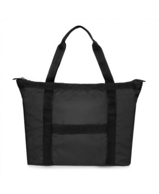 Travel Tote Black Shoulder Bags