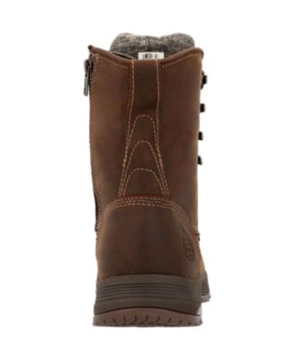 Men's Athens SuperLyte 8" Waterproof Side-Zip Moc Toe Work Boot