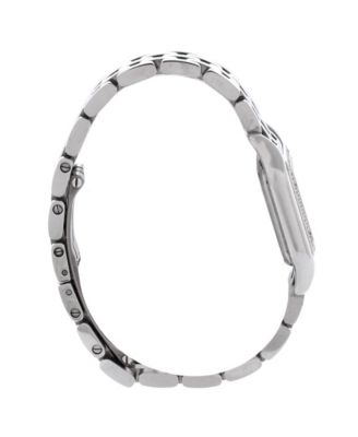 Panthere de Cartier Quartz Watch in Stainless Steel with Diamond Bezel 22mm