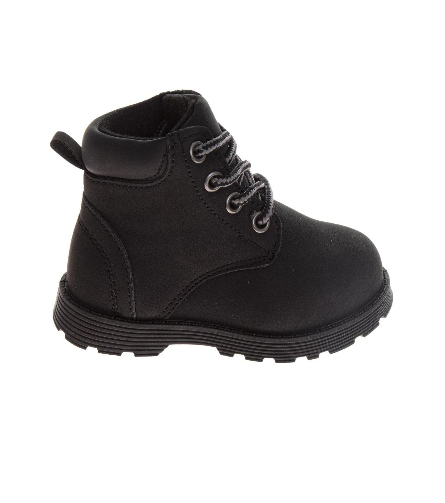 Ботинки Josmo Construction Boots Durable для девочек, цвет: Чёрный — фото 2