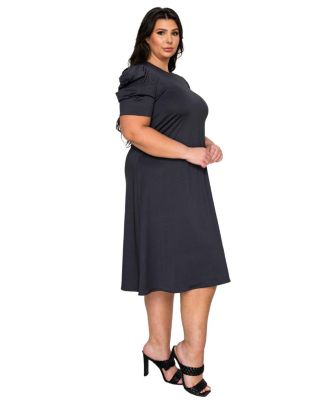 Plus Size Aleyna Flare Dress