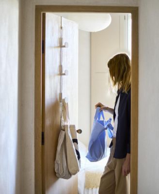 Orderly Over-Door Bag Storage System