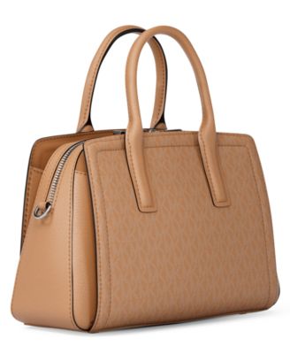 Laila Small Signature Logo Satchel Bag