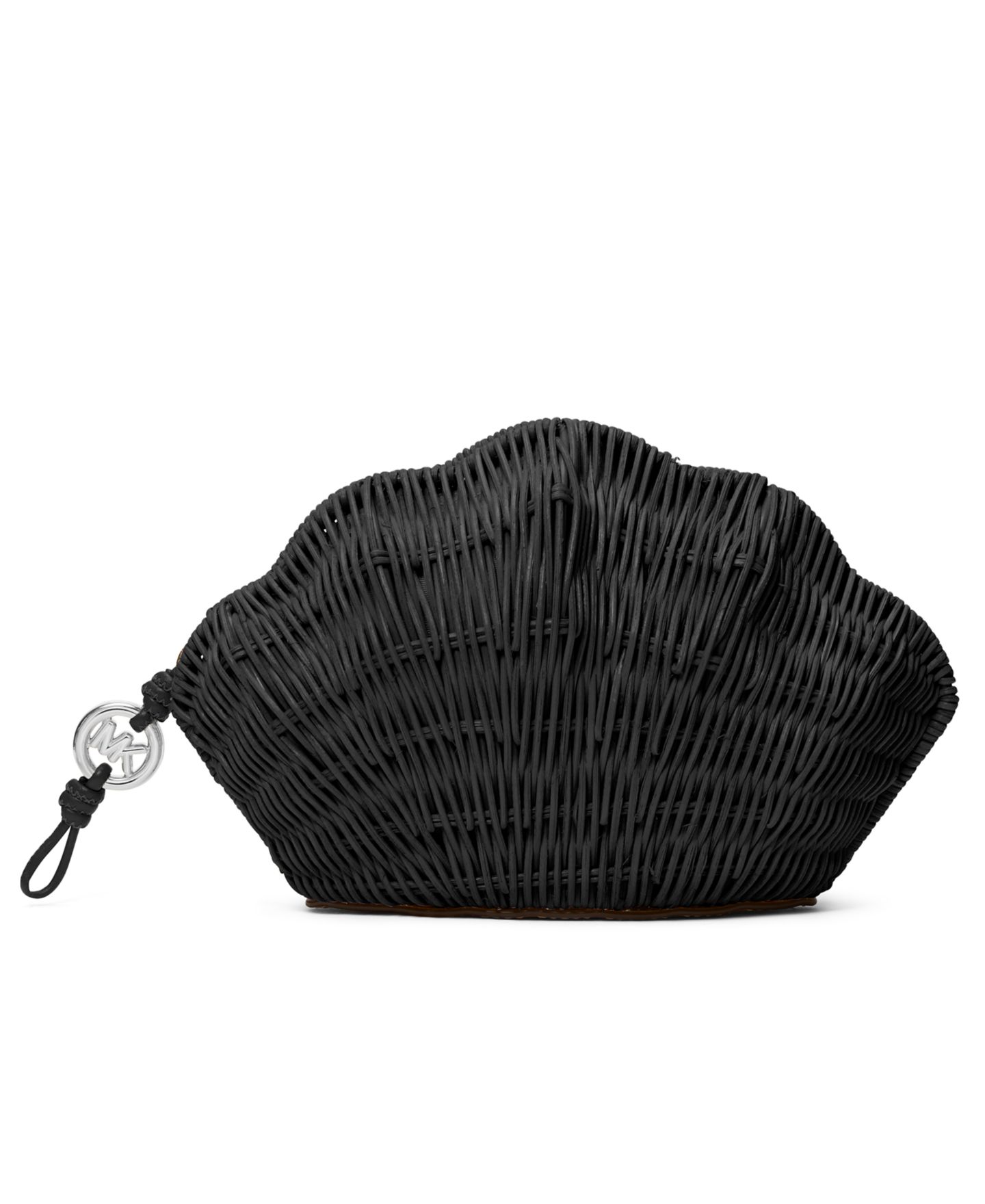 Женский клатч Michael Kors Shelly Convertible Magnetic Cinched Clutch, цвет: Чёрный — фото 1