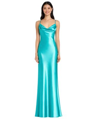 Juniors' Tie-Back Sleeveless Scoop-Neck Dress