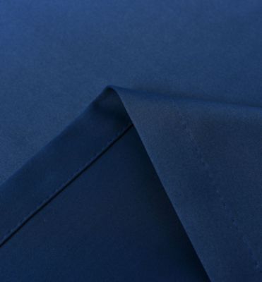 2 Piece For Extra Long Windows Grommet Top Blackout Curtain Panels - 95 in. Long