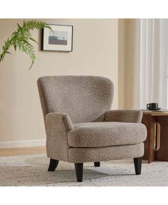 Gerald Boucle Upholstered Club Chair