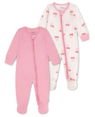 Baby Girls' Viscose Coverall, 2-Pack