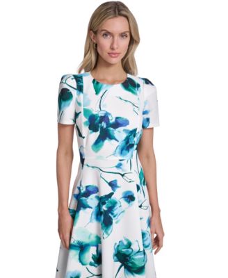 beautiful blue dress for wedding guest WEDTREND Women Blue Flower Wedding Guest Dress A Line Spaghetti Straps Long Bridesmaid  Dress