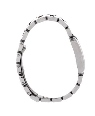 Tank Francaise Quartz Watch in Stainless Steel and Gold 20mm