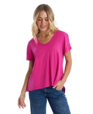 Women's Ruched Sleeve Tee