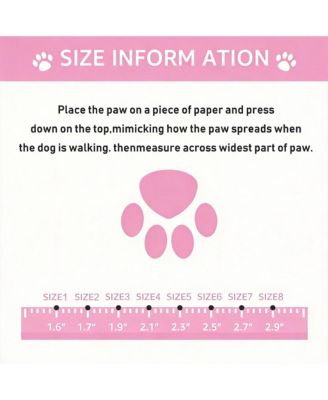 Dog Boots with Reflective Straps and Anti-Slip Soles for Large Dogs