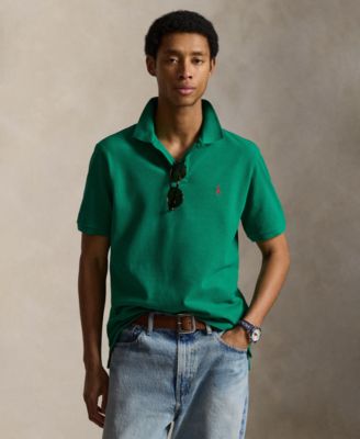 Men's Classic-Fit Mesh Polo Shirt