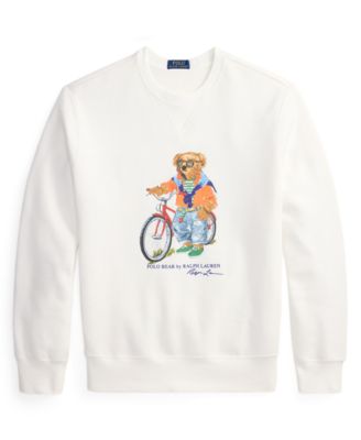 Men's Bears Print Crewneck Sweatshirt