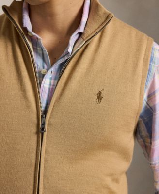 Men's Full-Zipper Sweater Vest