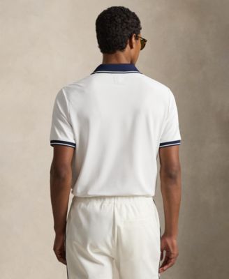 Men's Embroidered Wimbledon Short-Sleeve Polo Shirt