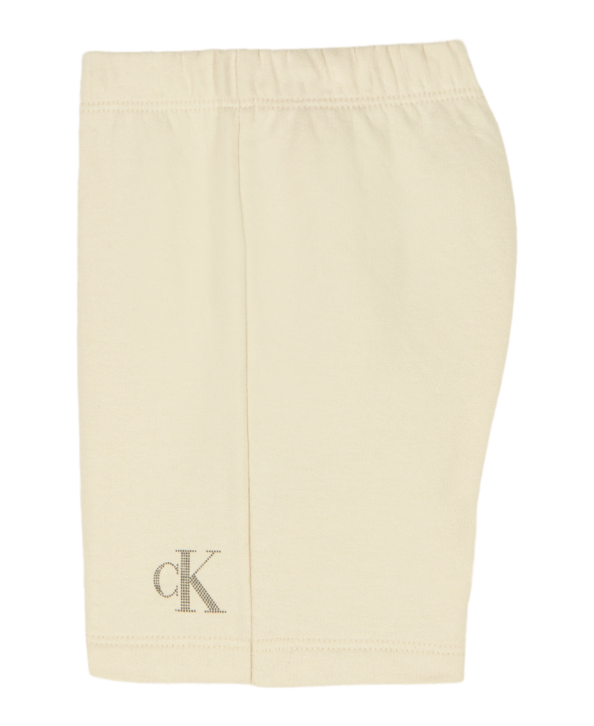 Calvin Klein Baby Boys' French Terry Short-Sleeve Logo Crewneck Top and Shorts, 2-Piece Set