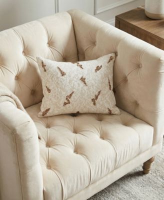 Laura Chenille Decorative Pillow, 14" x 20"