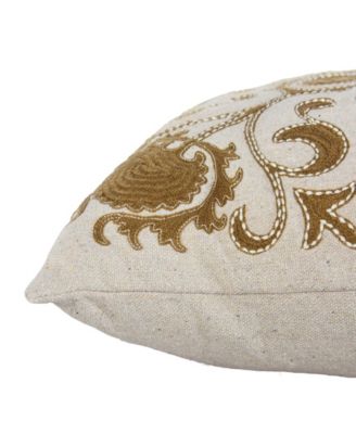 Emma Cotton Decorative Pillow, 18" x 18"