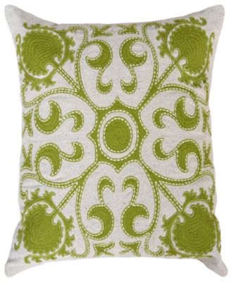 Emma Cotton Decorative Pillow, 18" x 18"