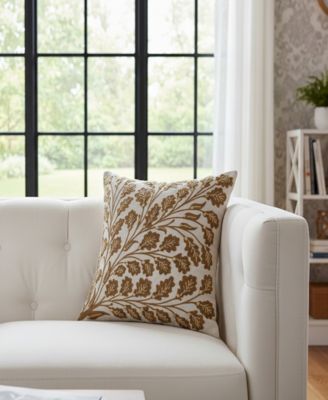 Elizabeth Cotton Decorative Pillow, 18" x 18"